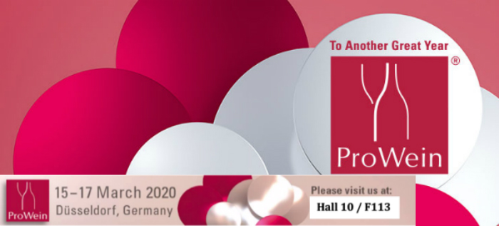 Come to visit us in Barcelona Wine Week and Prowein 2020